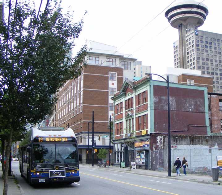 Coast Mountain Bus New Flyer E40LF trolley 2113